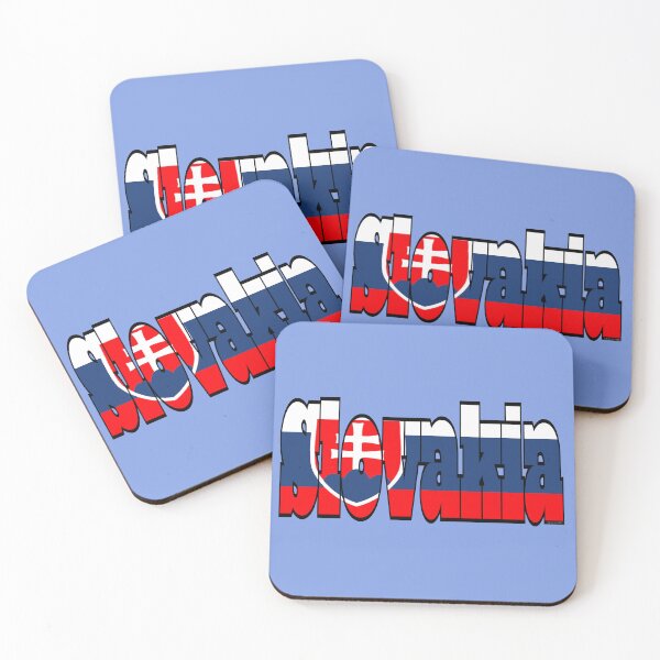 Item preview, Slovakia Font with Slovak Flag designed and sold by Havocgirl.