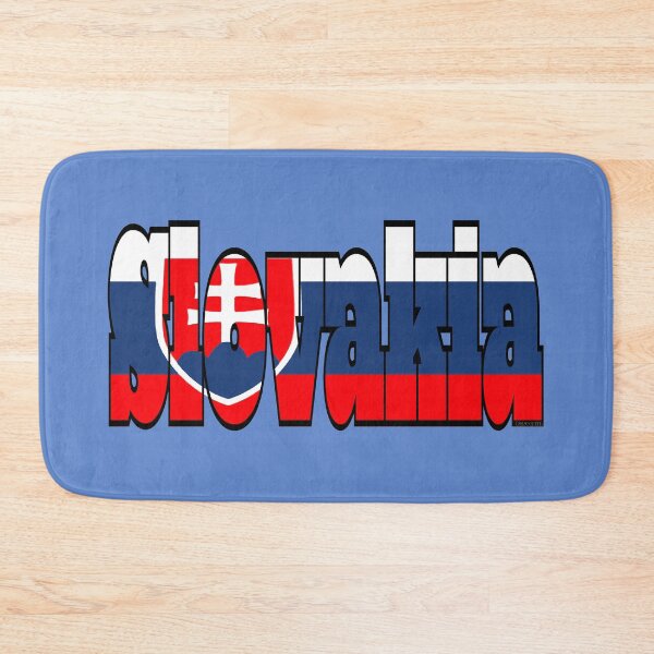 Item preview, Slovakia Font with Slovak Flag designed and sold by Havocgirl.