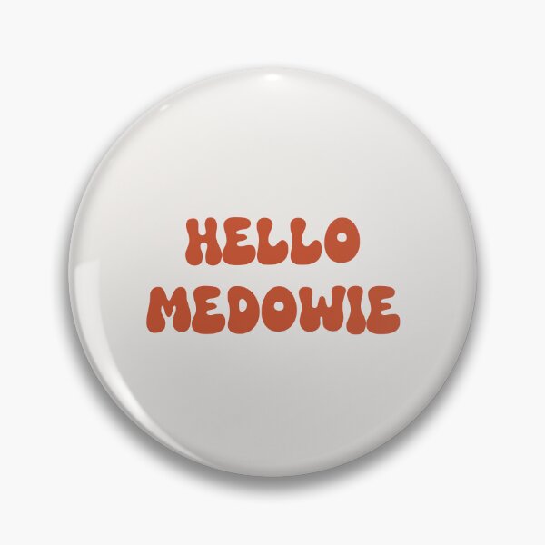 Item preview, Hello Medowie Retro Typography Design designed and sold by RM-Journey.