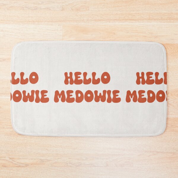 Item preview, Hello Medowie Retro Typography Design designed and sold by RM-Journey.