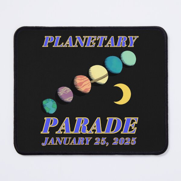 Item preview, Planetary Parade January 25, 2025: Rare Celestial Alignment Event  designed and sold by elynne9.