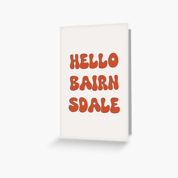 Item preview, Hello Bairnsdale Retro Typography Design designed and sold by RM-Journey.