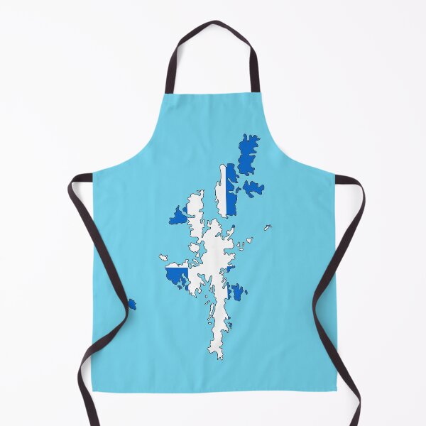 Item preview, Shetland Islands Map with Flag designed and sold by Havocgirl.