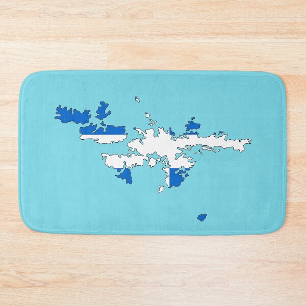 Item preview, Shetland Islands Map with Flag designed and sold by Havocgirl.