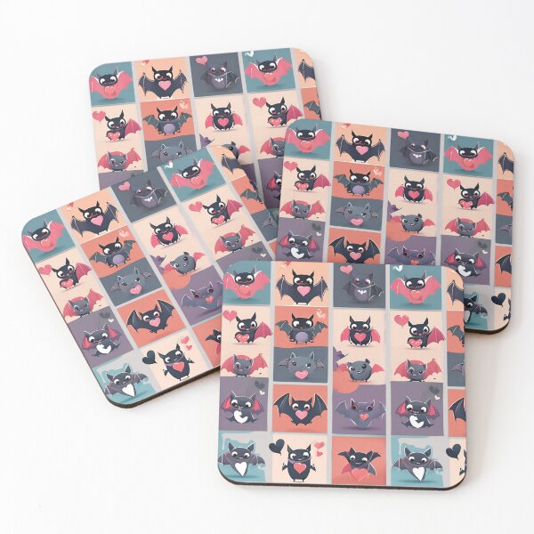 Item preview, Made of Love Bat kawaii, Batzilla, sweet bat, cute bat, cute,  designed and sold by GOLDENGARDENART.