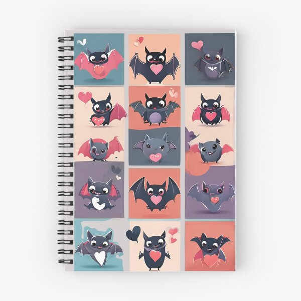 Item preview, Made of Love Bat kawaii, Batzilla, sweet bat, cute bat, cute,  designed and sold by GOLDENGARDENART.