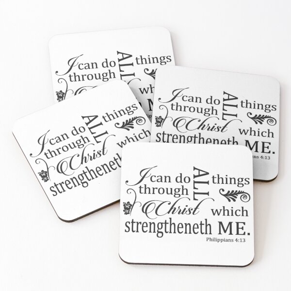 Item preview, I Can Do All Things - Philippians 4:13  designed and sold by Rob5Designs.
