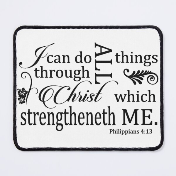 Item preview, I Can Do All Things - Philippians 4:13  designed and sold by Rob5Designs.