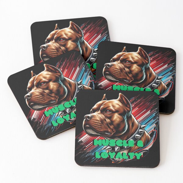 Item preview, Muscular Pitbull Power Art designed and sold by Nauert's.