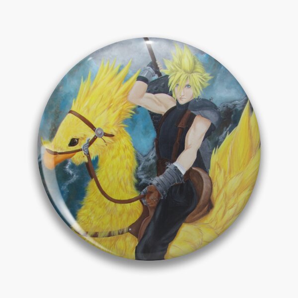 Item preview, Cloud Strife Acrylic Artwork designed and sold by BLAAAAASK.