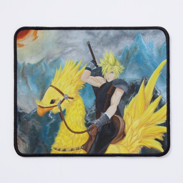 Item preview, Cloud Strife Acrylic Artwork designed and sold by BLAAAAASK.