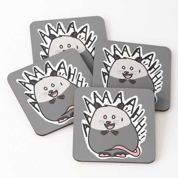 Item preview, Chibi Opossum Scream designed and sold by BLAAAAASK.