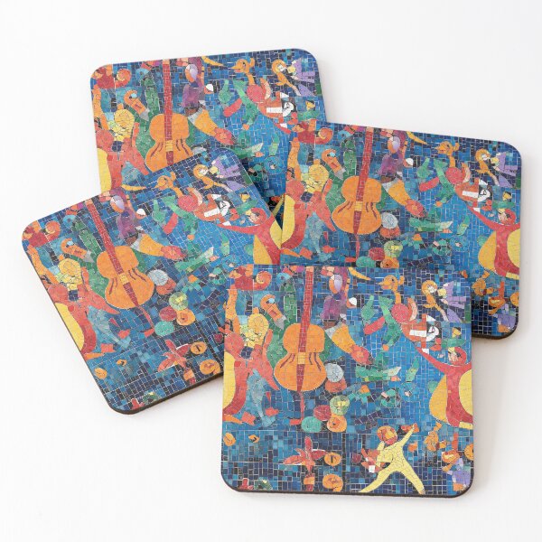 Item preview, Vibrant Mosaic Art of Music and Dance designed and sold by OneMillionSpot.
