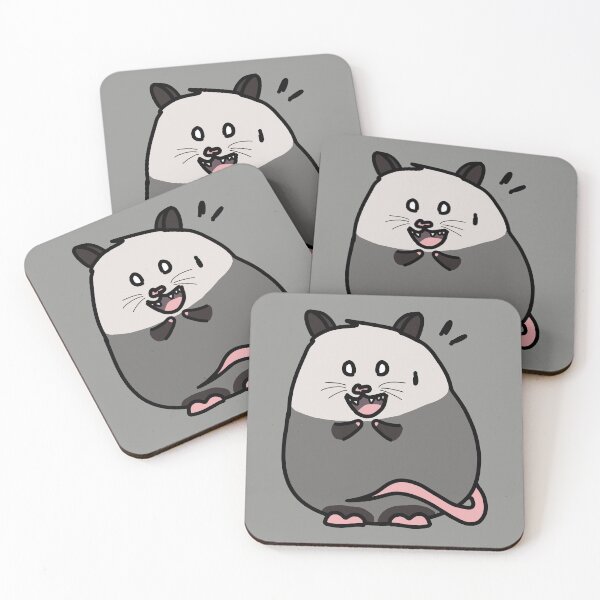 Item preview, Chibi Opossum in Shock designed and sold by BLAAAAASK.