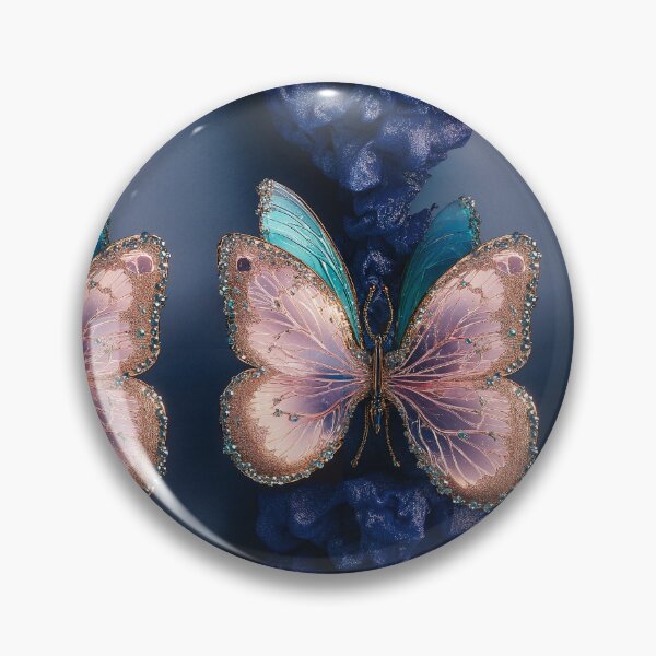 Item preview, Gem-Like Butterfly Valentine's Day Artwork designed and sold by yinyuecreation.