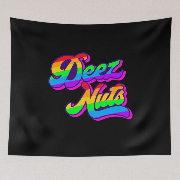 Item preview, Deez Nuts Rainbow designed and sold by dwarmuth.