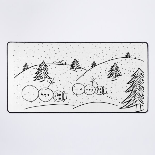 Item preview, Lazy Snowmen designed and sold by ThisEndUp.