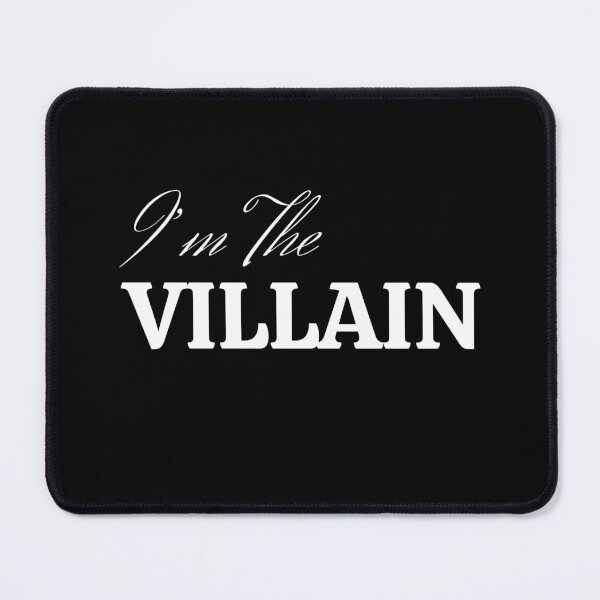 Item preview, White Text I'm The Villain designed and sold by BLAAAAASK.