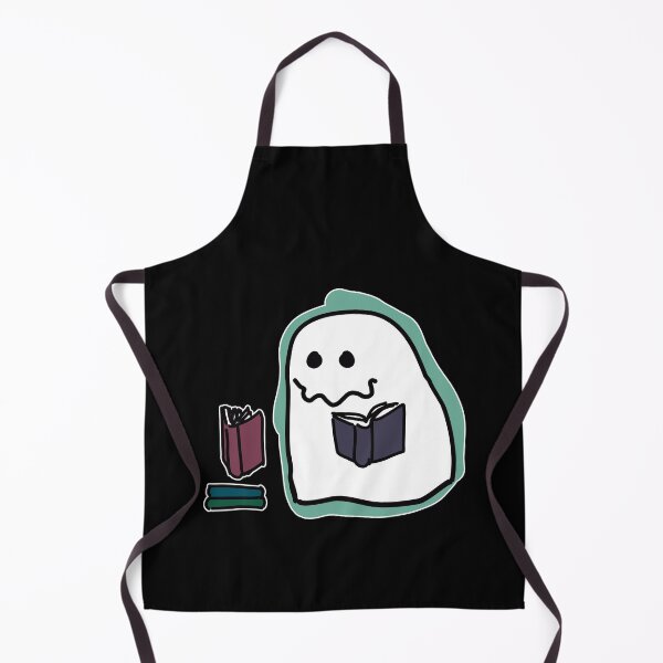 Item preview, White Border Ghost Reading A Book designed and sold by BLAAAAASK.