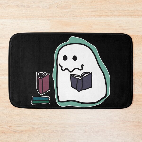 Item preview, White Border Ghost Reading A Book designed and sold by BLAAAAASK.