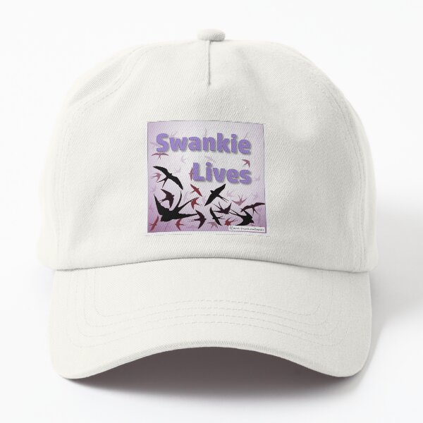Aperçu de l'œuvre Hirondelles - et Swankie Lives, teinte violette créée et vendue par Swankie Wheels' Art.