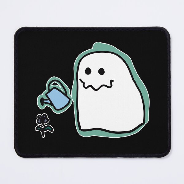 Item preview, White Border Ghost Watering A Plant designed and sold by BLAAAAASK.