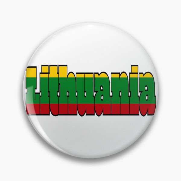 Item preview, Lithuania Font with Lithuanian Flag designed and sold by Havocgirl.