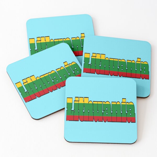 Item preview, Lithuania Font with Lithuanian Flag designed and sold by Havocgirl.