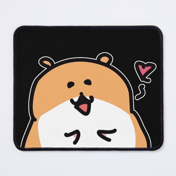 Item preview, White Border Chibi Hammie With Heart designed and sold by BLAAAAASK.
