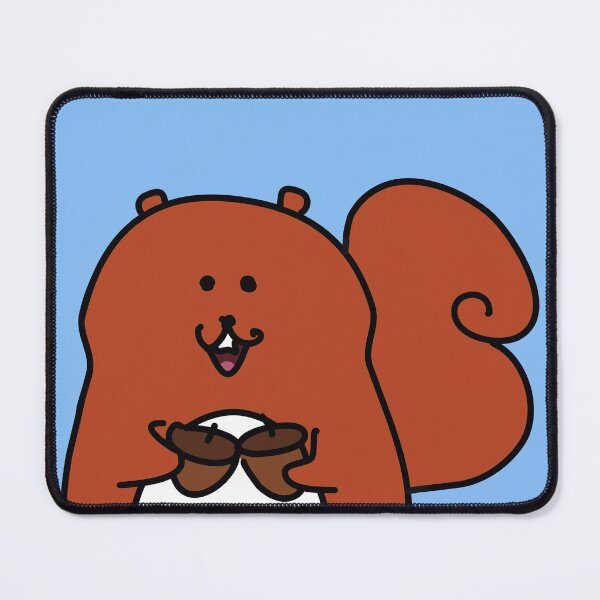 Item preview, Chibi Red Squirrel with Acorns designed and sold by BLAAAAASK.
