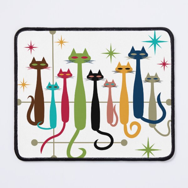Item preview, Mid-Mod Cats designed and sold by dwarmuth.