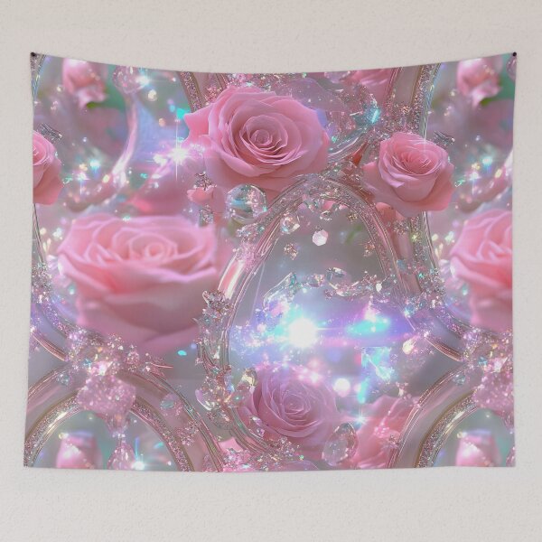 Item preview, Rose mirror designed and sold by Lewis-mart.