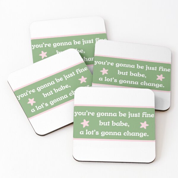 Item preview, A lot's gonna change weyes blood sticker  designed and sold by starburnedgirls.