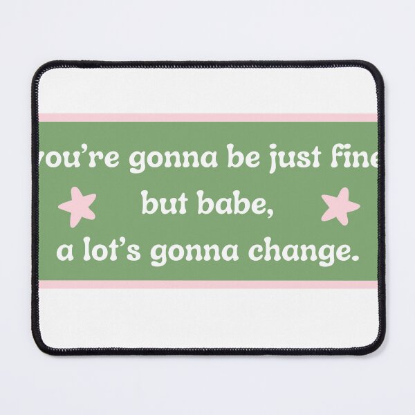 Item preview, A lot's gonna change weyes blood sticker designed and sold by starburnedgirls.