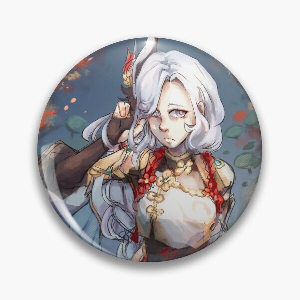 Item preview, Shenhe illustration (art by me)  designed and sold by ElinaSanglert.