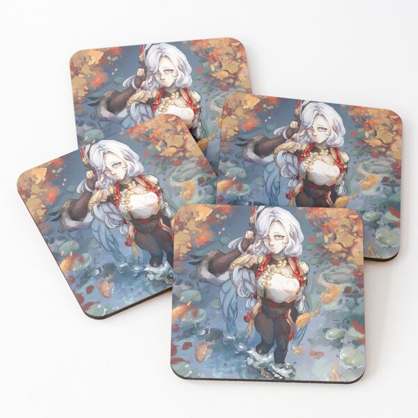 Item preview, Shenhe illustration (art by me)  designed and sold by ElinaSanglert.