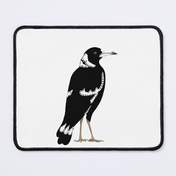 Item preview, Australian magpie designed and sold by EsztersCreation.