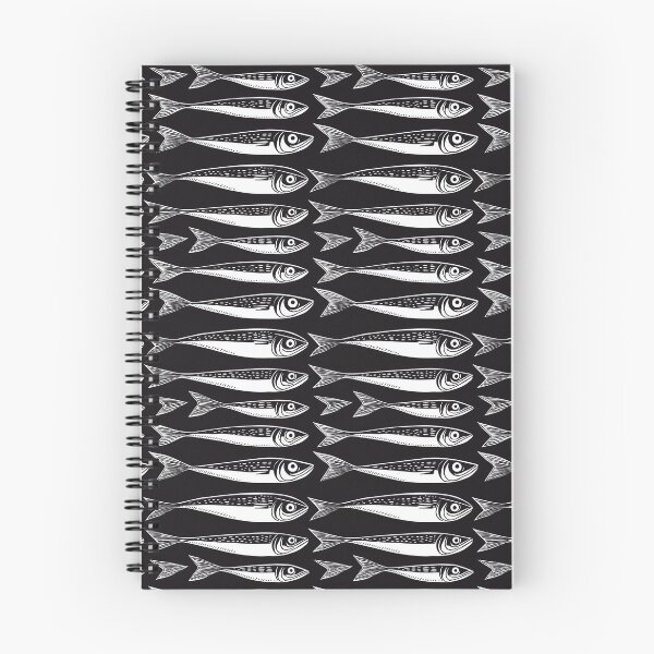 Item preview, Smart School of Swimming Sardines designed and sold by Vicki Noble Art.