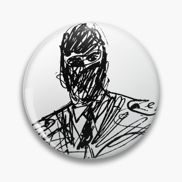 Item preview, man in mask designed and sold by B3arly.