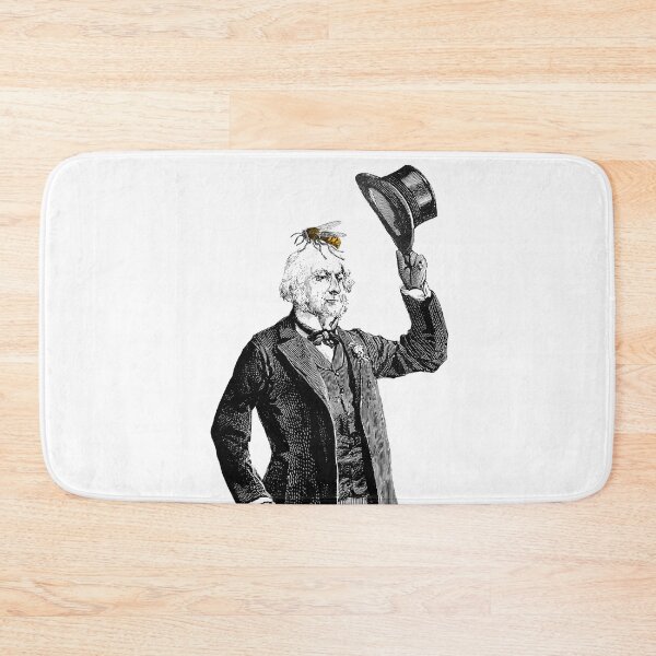 Item preview, Save the Bees: Because if they die, they're taking us with them.  designed and sold by Butterbean Studios.