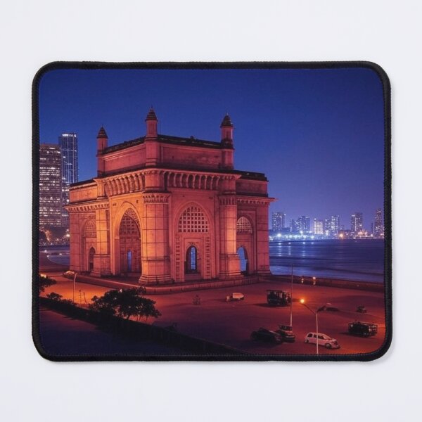Item preview, Mumbai Skyline Gateway of India designed and sold by Places On Earth.