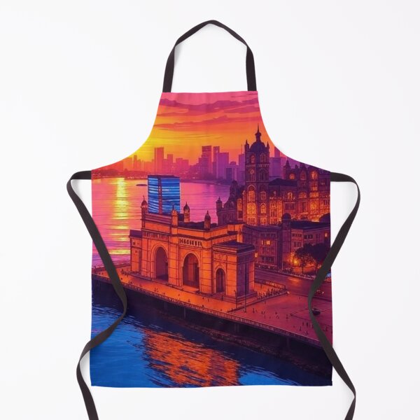 Item preview, Mumbai Skyline Sunset India designed and sold by Places On Earth.