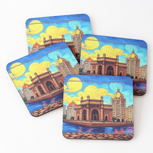Artikelvorschau, Mumbai Skyline Taj Hotel Gateway of India entworfen und verkauft von Places On Earth.