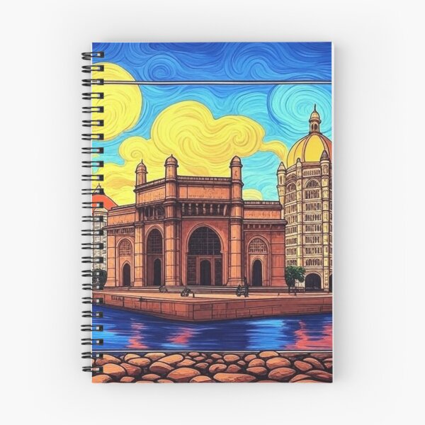 Item preview, Mumbai Skyline Taj Hotel Gateway of India designed and sold by Places On Earth.
