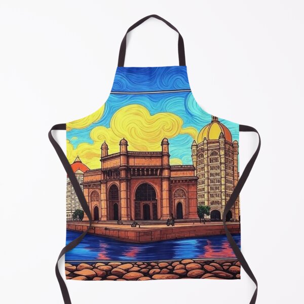 Item preview, Mumbai Skyline Taj Hotel Gateway of India designed and sold by Places On Earth.