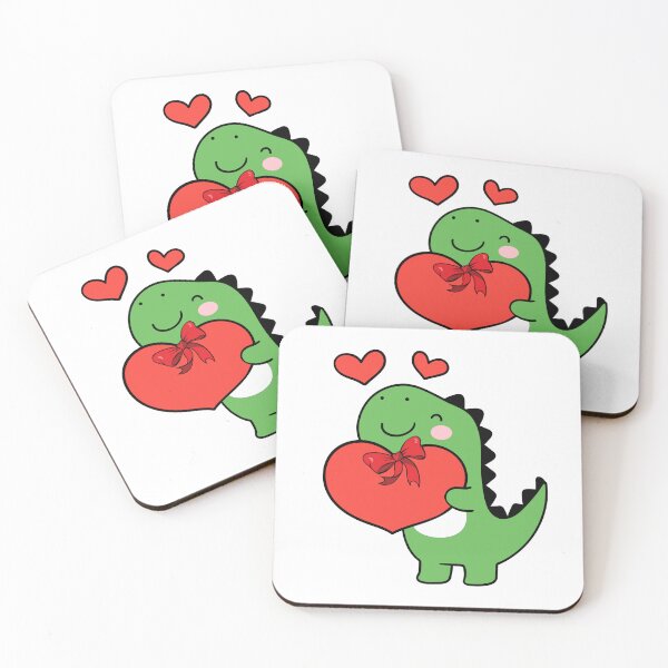 Item preview, Dino on Valentines designed and sold by CelestialPrint.
