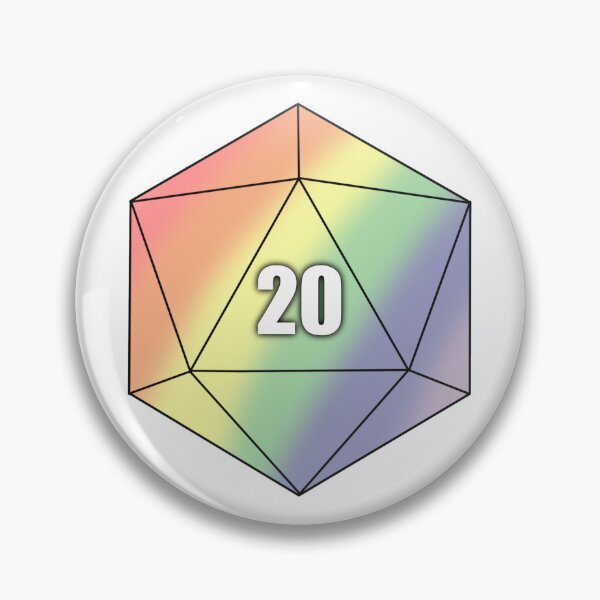 Item preview, D20 Rainbow Pastel designed and sold by Whylimecreates.