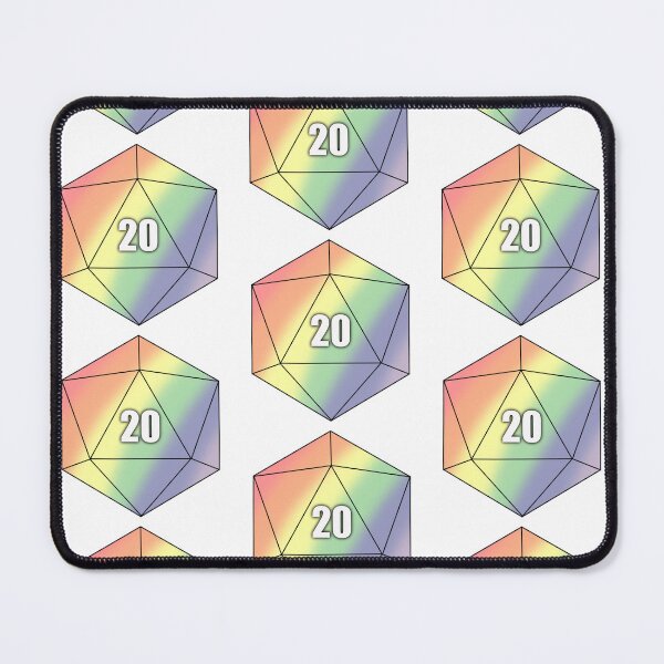 Item preview, D20 Rainbow Pastel designed and sold by Whylimecreates.