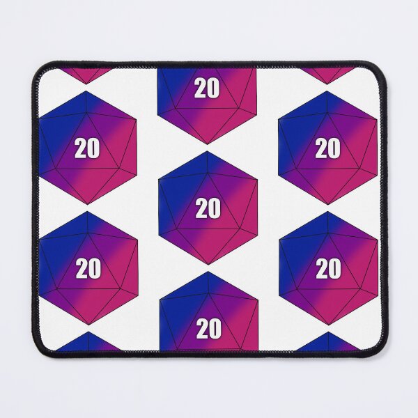 Item preview, D20 Bisexual  designed and sold by Whylimecreates.