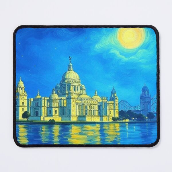 Item preview, Kolkata Skyline Victoria Memorial designed and sold by Places On Earth.